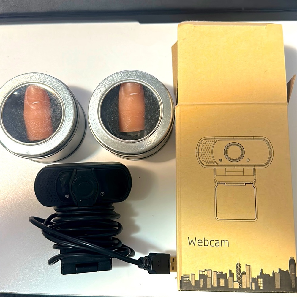 Webcam & funky flash drives